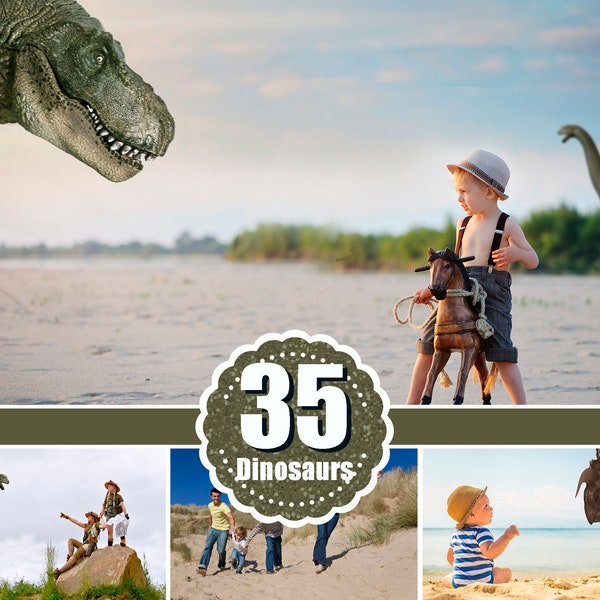 35 Dinosaur Tyrannosauru Rex T-Rex Dino overlay, Animal overlay, Dino clipart clip art, digital overlays, Photoshop photo overlay, png