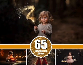 65 Magic light christmas overlays, Wand light overlay, Gold glitter, New Year, Xmas, Gold fairy dust, Glowing swirling ligh, sparkles, png