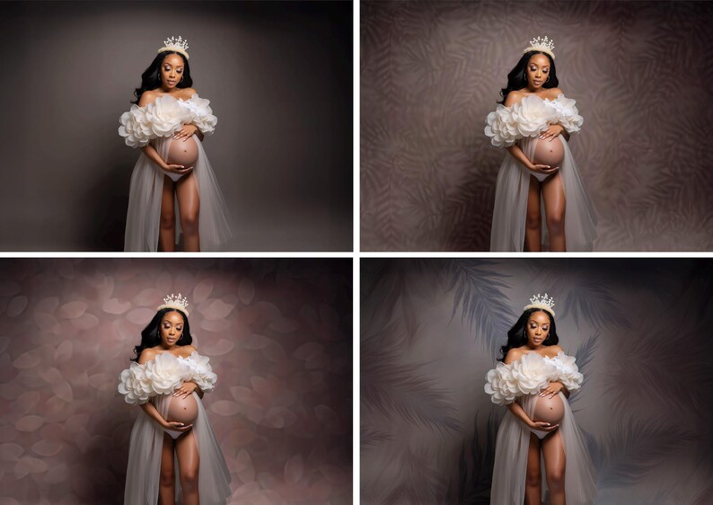 35 Soft fine art texture overlay, Soft backdrop texture, Floral maternity backdrop overlays, Photoshop overlay, Digital Backdrop, jpg image 2