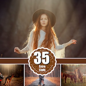 35 Extra light Photoshop Overlays, sunlight, sun effect, sun rays, sun lens, sun beams, bokeh, flare, haze, natural sun, png