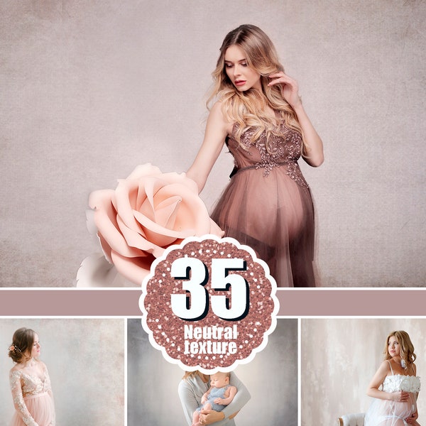 35 Fine art neutral photo texture, Soft Dreamy portrait texture, Photoshop overlay, Maternity Photo Edit Backdrop, digital background, jpg