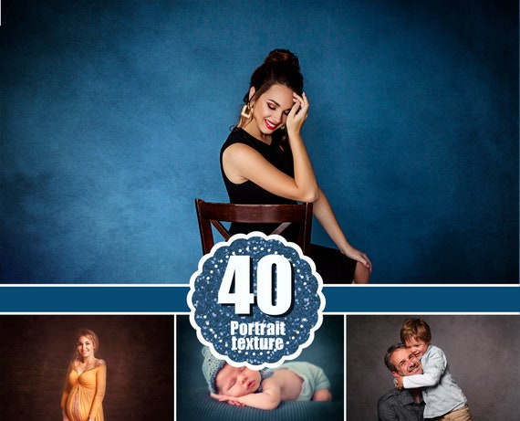 40 Portrait photo texture, Maternity studio portrait textures, Digital texture, Photoshop overlay, Old Master dark vintage texture, jpg
