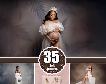 35 Soft fine art texture overlay, Soft backdrop texture, Floral maternity backdrop overlays, Photoshop overlay, Digital Backdrop, jpg
