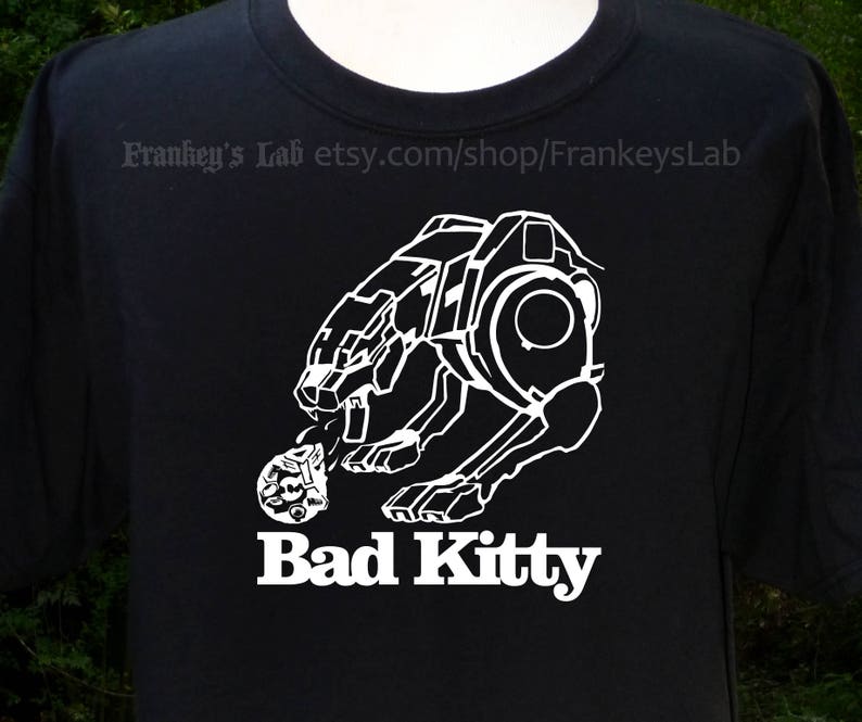 Bad Kitty Tshirt Etsy