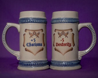 Jarra de cerveza encantada gris y azul, Dungeons and Dragons, Pathfinder