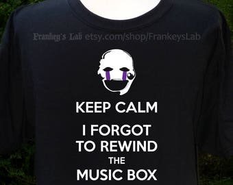 Mantén la calma, olvidé rebobinar la caja de música, FNAF