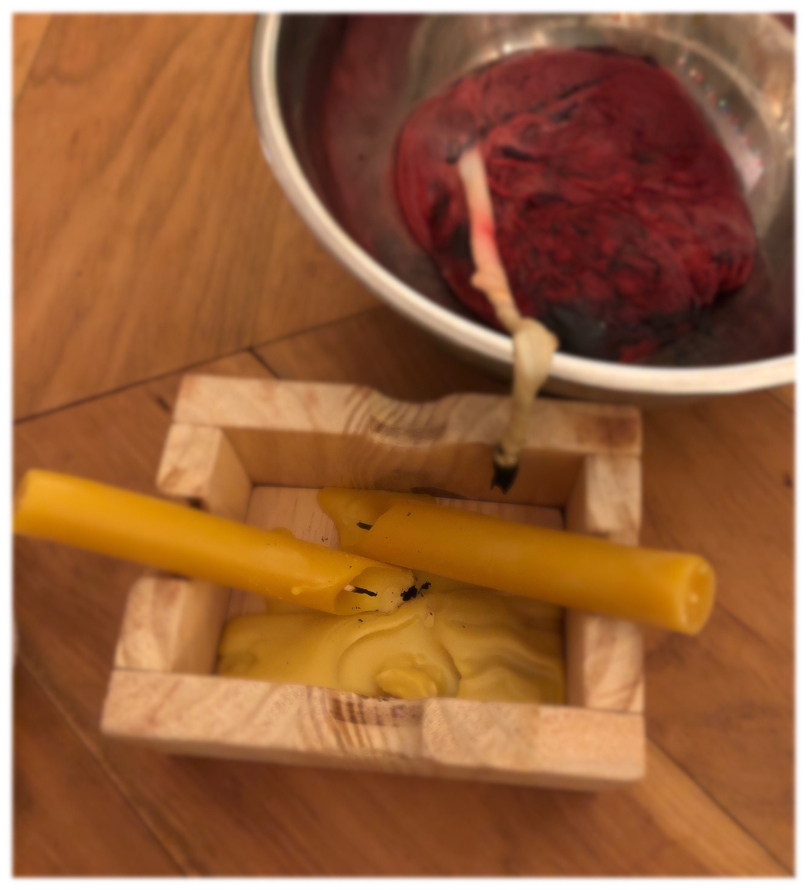 Umbilical Cord Burning Box With Candles Placenta Ceremony Etsy UK