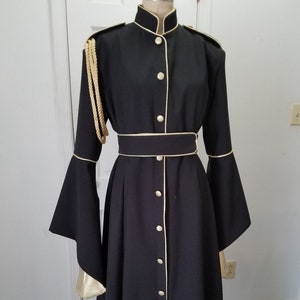 Apostle Vestment Jael with pleat, epaulets and rope around shoulder
