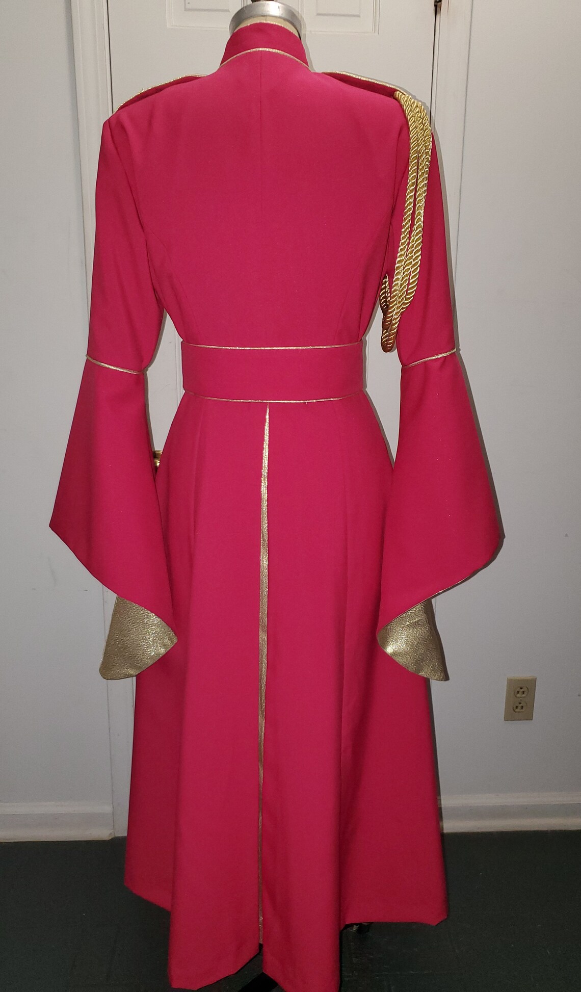 Apostle Vestment Jael With Pleat, Epaulets and Rope Around Shoulder Etsy