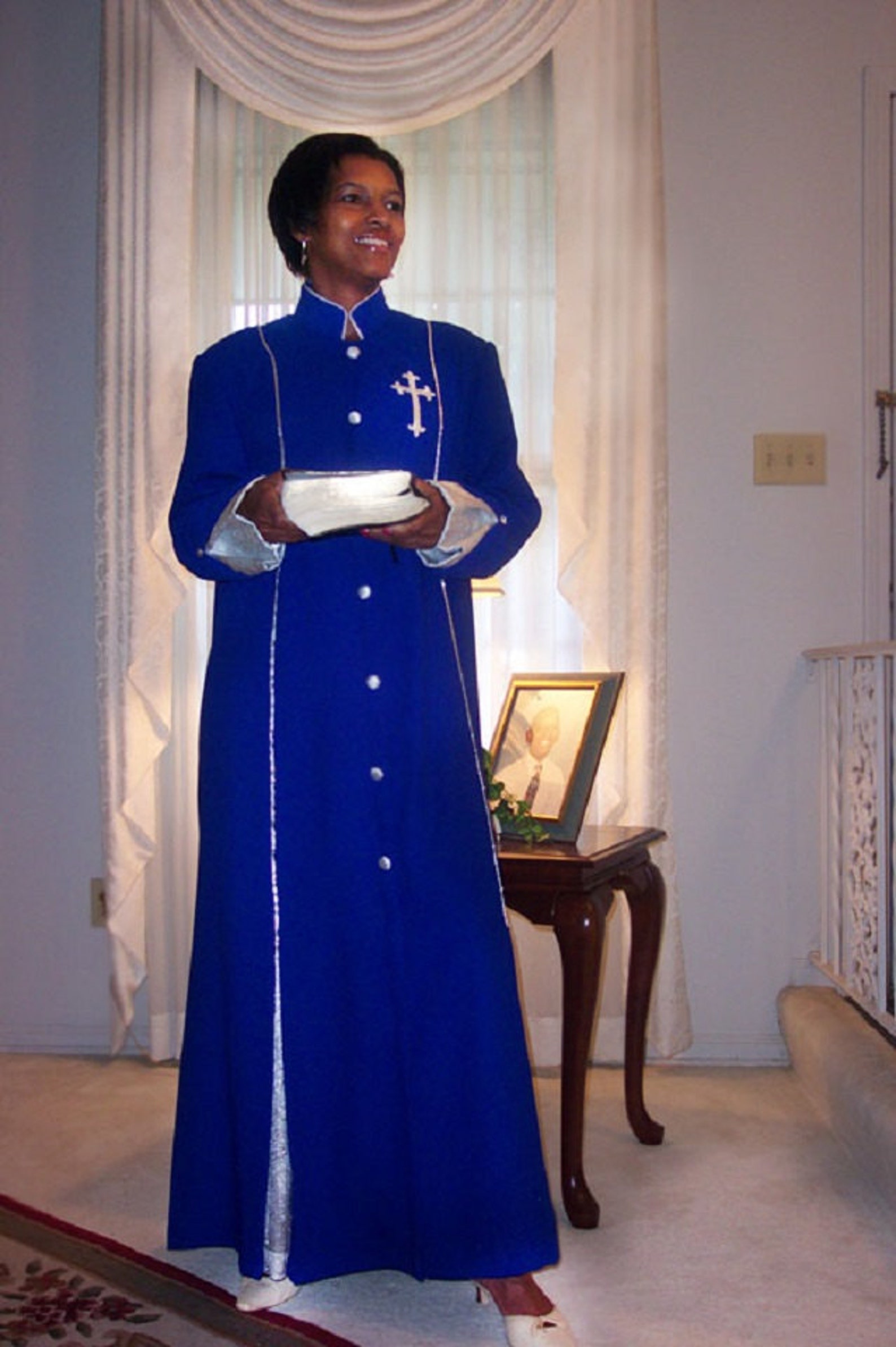Clergy Gown deborah Outstanding Clergy Vestment for Women, Robes for