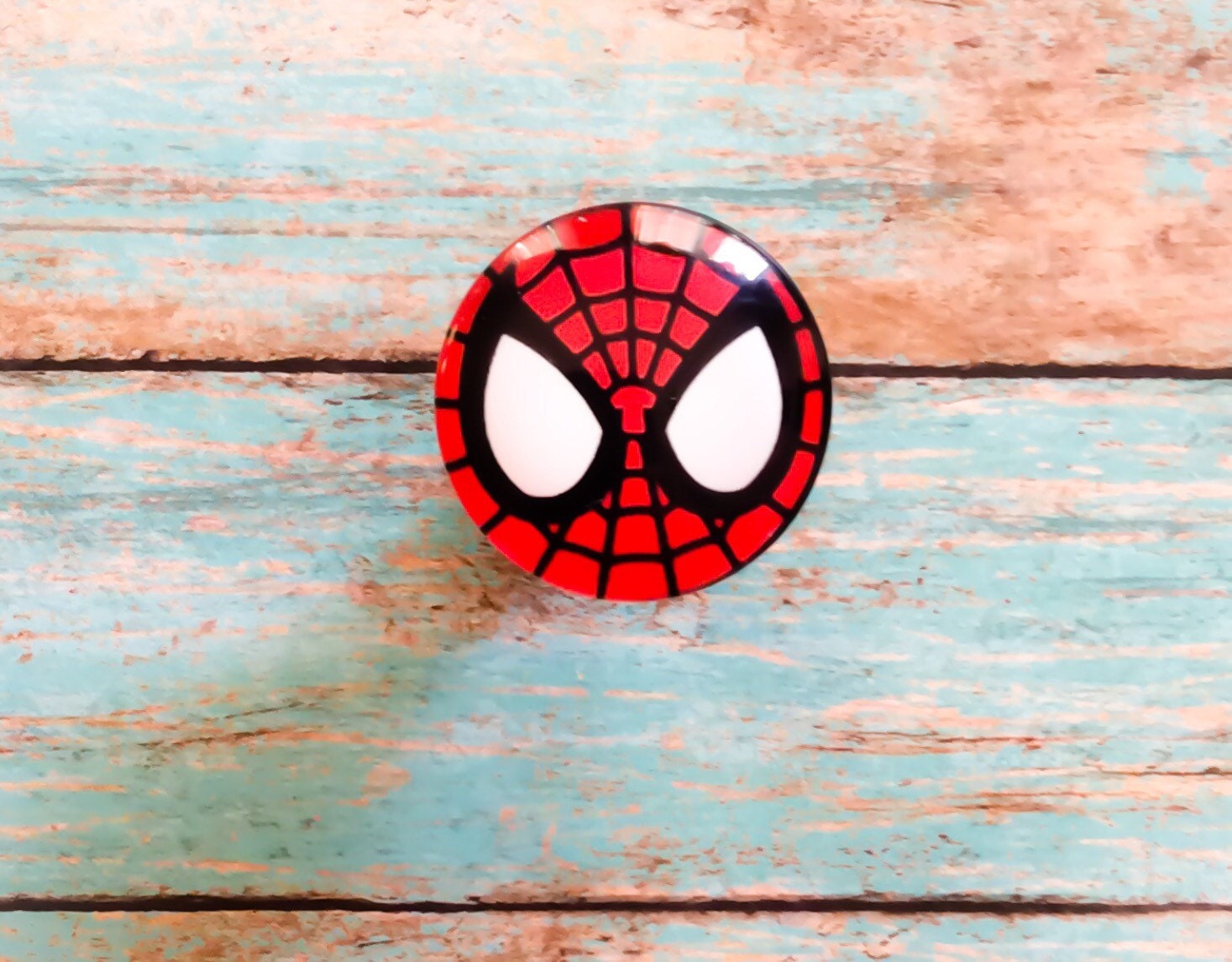Spiderman Dresser Drawer Knob Kids Dresser Pulls Marvel Etsy