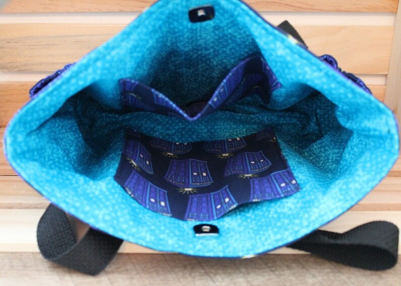 Small Dr Tardis Bag, Who Tote