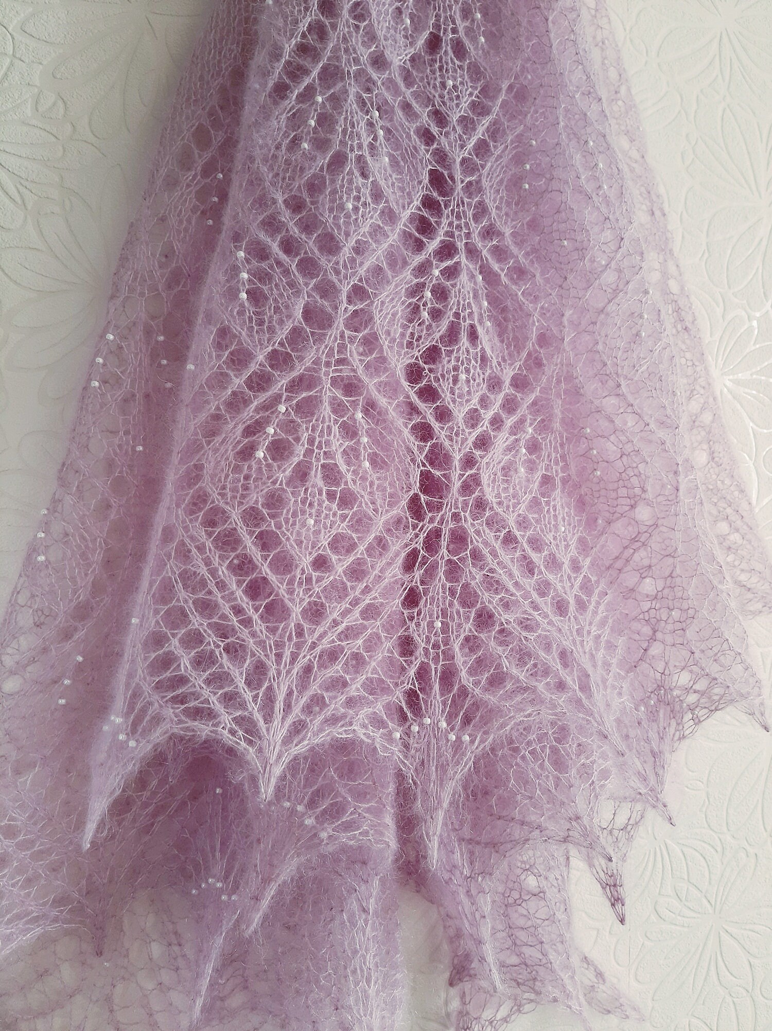 beaded bridal shawl
