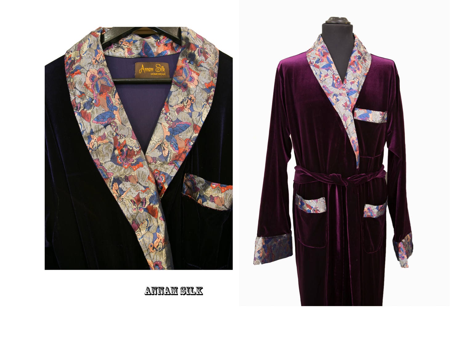 night dress with coat