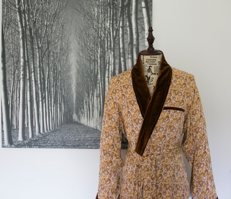 silk night dress for man