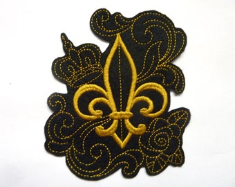 Badge (2 models) royal fleur-de-lys