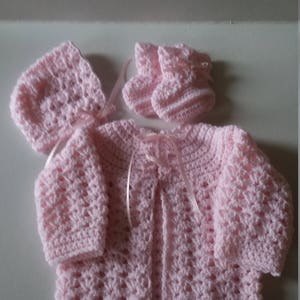 Baby Sweater Set Crocheted Sweater Set Infant Sweater Set - Etsy