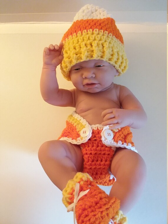 candy corn baby outfit