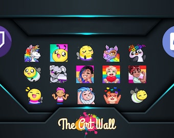 15 x Twitch Text Emotes to bring your streaming to life