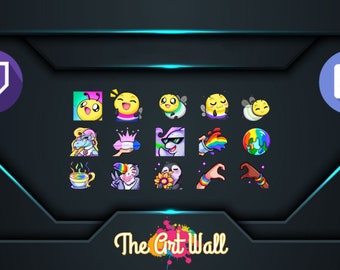 15 x Twitch Text Emotes to bring your streaming to life