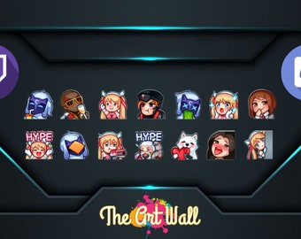 14 x Twitch Text Emotes to bring your streaming to life