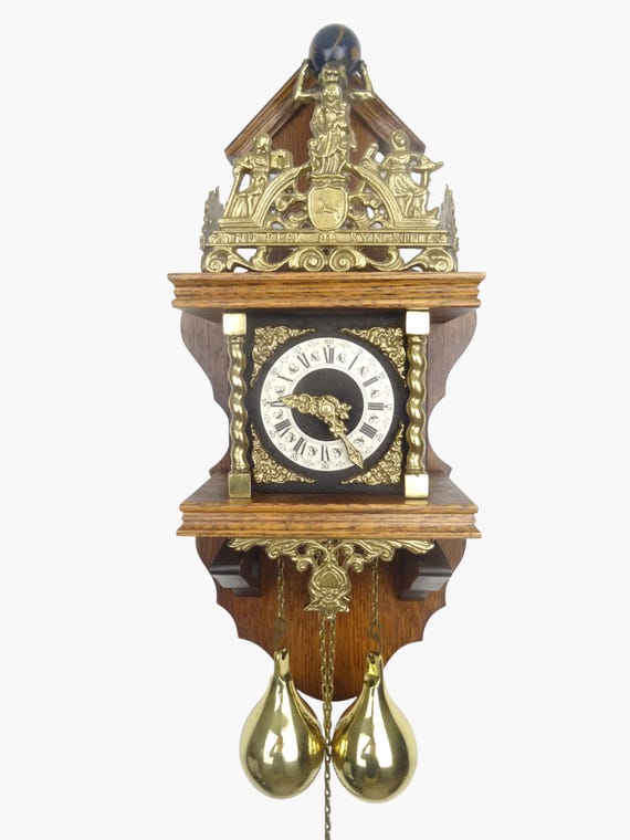 掛け時計　オランダ　Warmink社　ザーンセ時計　アンティーク 掛け時計 オランダ Warmink社 ザーンセ時計 アンティーク 掛け時計