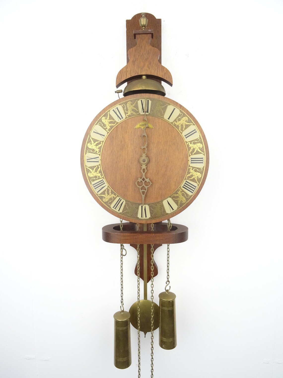 Warmink Wuba Dutch Antique Vintage Wall Clock 8 day Junghans Etsy