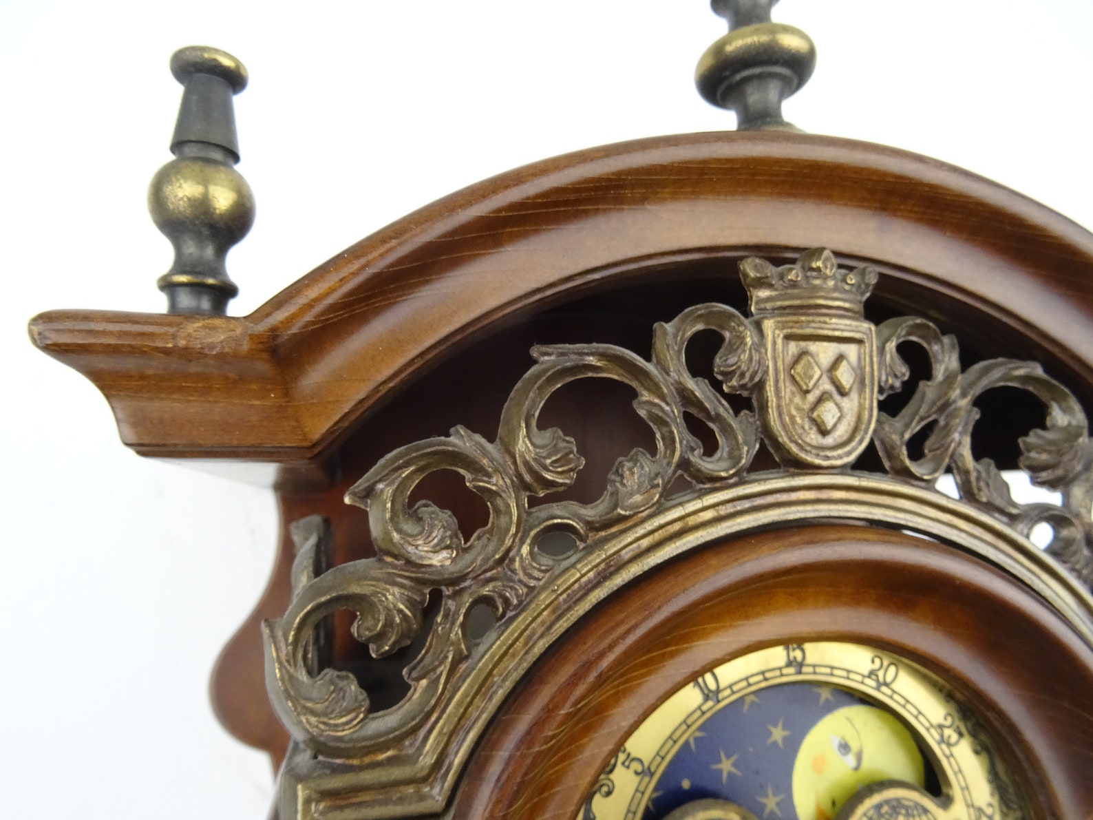 Warmink Clock Sallander Dutch Antique Vintage 8 daagse Wall Etsy