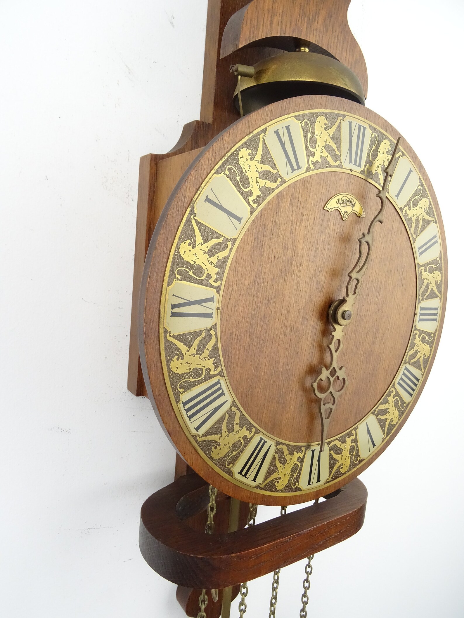 Warmink Wuba Dutch Antique Vintage Wall Clock 8 day Junghans Etsy