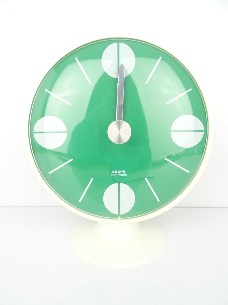 Vintage Mid Century German KRUPS Wall & Mantel Clock junghans Etsy