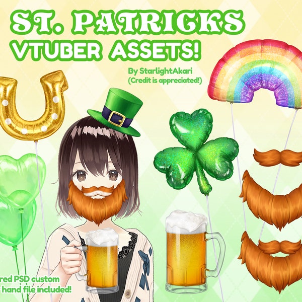 Vtuber St. Patricks Day Mini Set