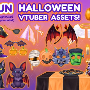 Vtuber Halloween Asset Collection