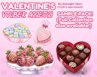 Vtuber / PNGtuber Valentines Asset Collection