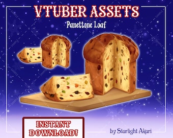 Vtuber / PNGtuber - Panettone - Winter Holiday Collection