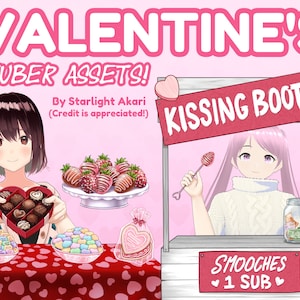 Vtuber / PNGtuber Valentines Asset Collection