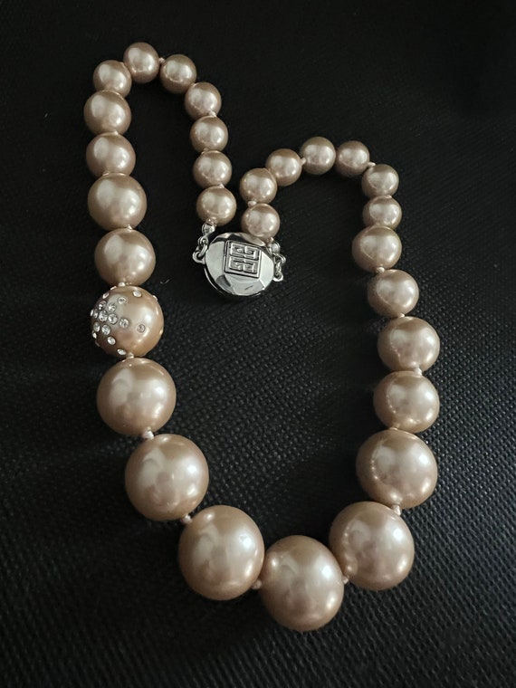 Givenchy 1990s Crystal And faux-pearl Necklace - Farfetch