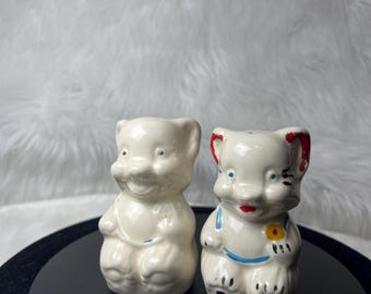 Shawnee Pottery Salt And Pepper Shakers Happy Bears