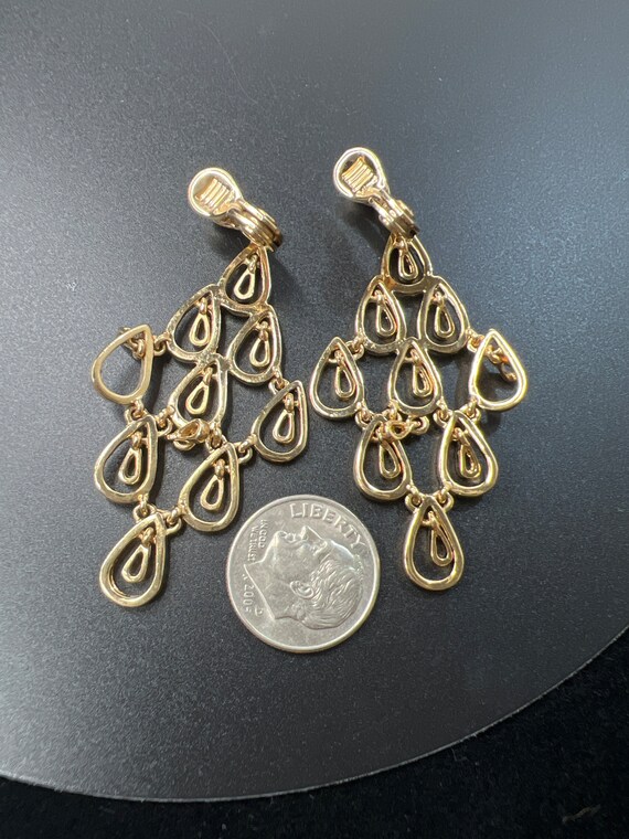 Crystal Brdal Chandeler Earrngs, Pearl & Marquse Dangle Crystal