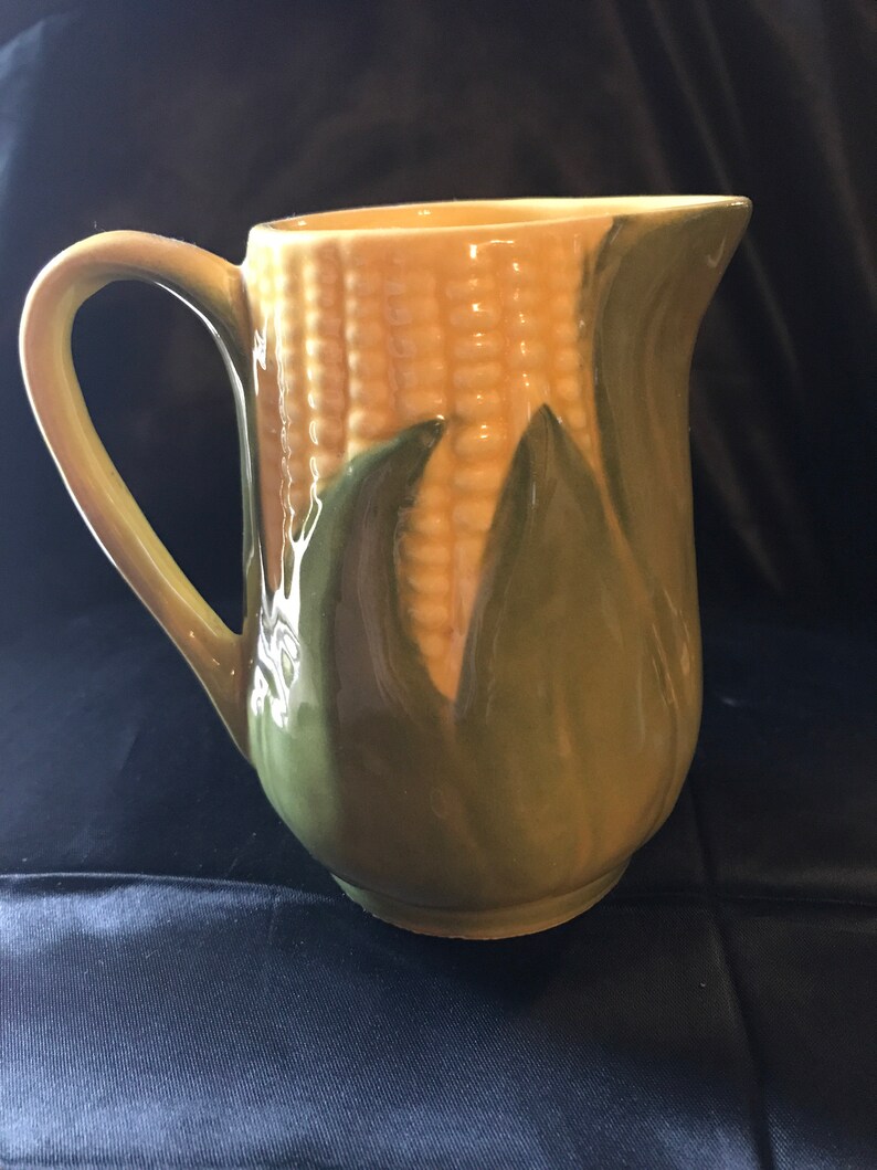 Shawnee Corn King Creamer Pottery USA Etsy