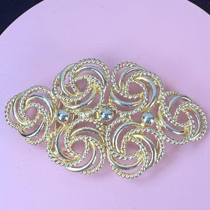 MIMI DI N NISCEMI VINTAGE 1984 COUTURE PAISLEY ORNATE FILIGREE SILVER GLAM BELT Mimi di niscemi very - Gem main image 2