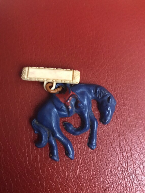Vintage 1930s bucking bronco Gem