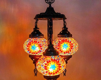 Chandelier, Ceiling Lights, Turkish Lamps, Hanging Mosaic Lights, Pendant, Red Glass, Color Glass, Moroccan Lantern, 5 Bulbs, Express Shipping Chandelier, Ceiling Lights, Turkish Lamps, Hanging Mosaic Lights, Pendant, Red Glass, Color Glass, Moroccan Lantern, 5 Bulbs, Express Shipping