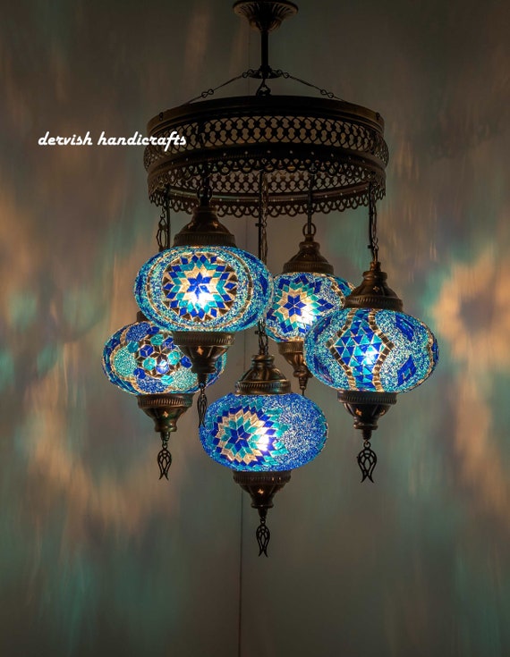 Hanging Lights Hanging Lamps Mosaic Lighting Hanging Light Etsy