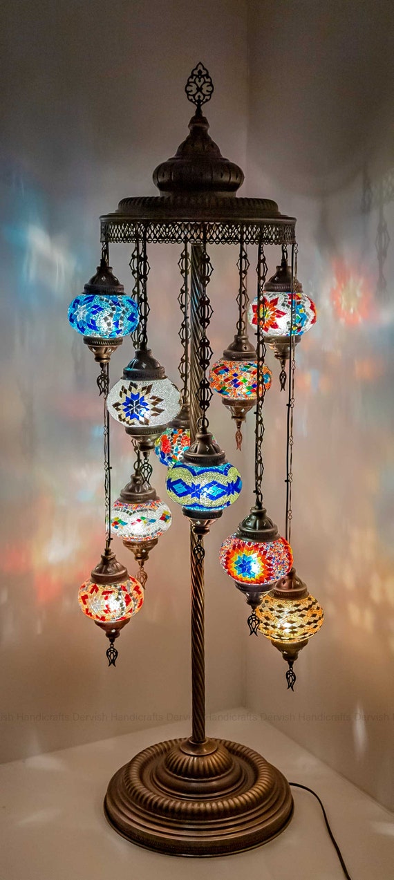 campus boom Kapper Vloerlamp 10 BALLEN Turkse Lamp Marokkaanse Lamp Nachtkastje - Etsy  Nederland