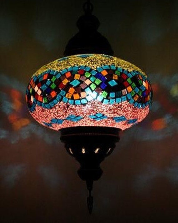 Free Shipping Turkish Pendant Lamp Hanging Lamp Chandelier Etsy