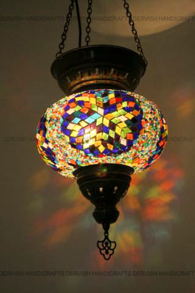 Turkish Pendant Lamp Light Fixture Lampshade Ceiling Morocco Hanging Turkey