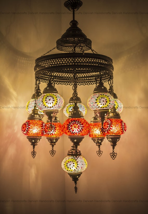 Free Turkish Lamp Mosaic Moroccan Bohemian Image 0