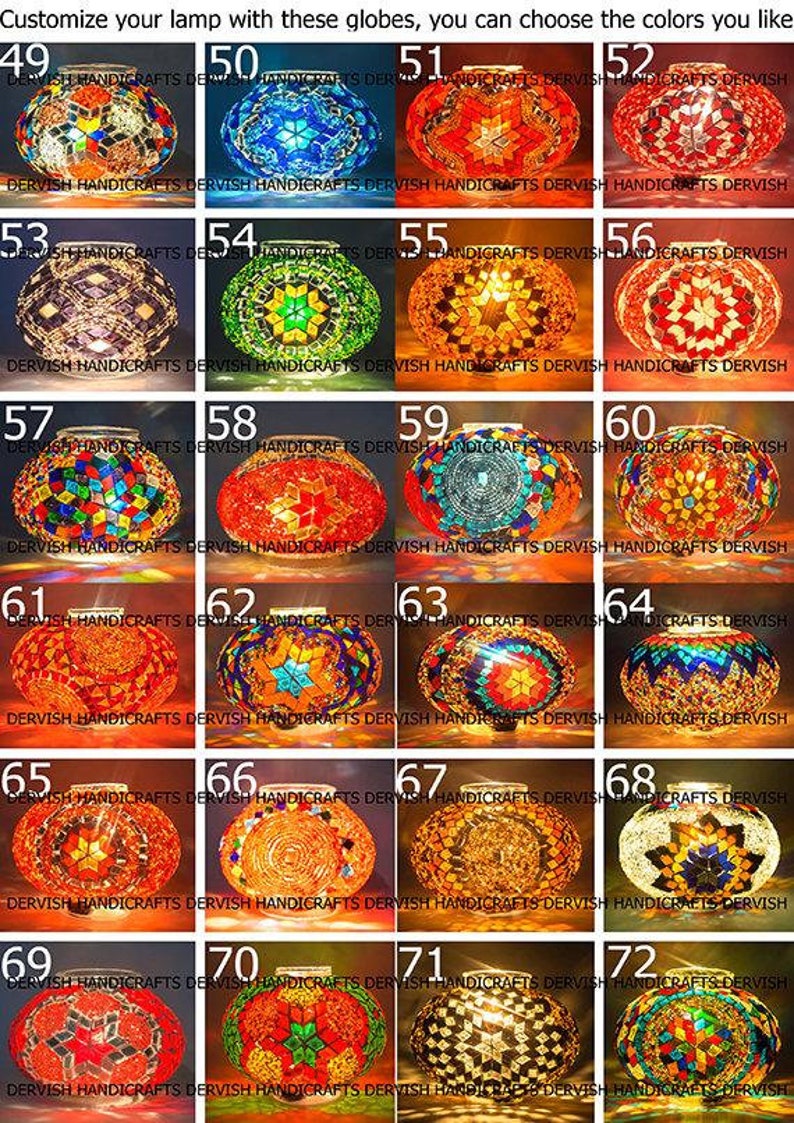 Free Fast Shipping Floor lamp 69\u201d Height Moroccan Lamp Turkish Lamp Bedside Lamp Night Lights 7\u201d Big Globes