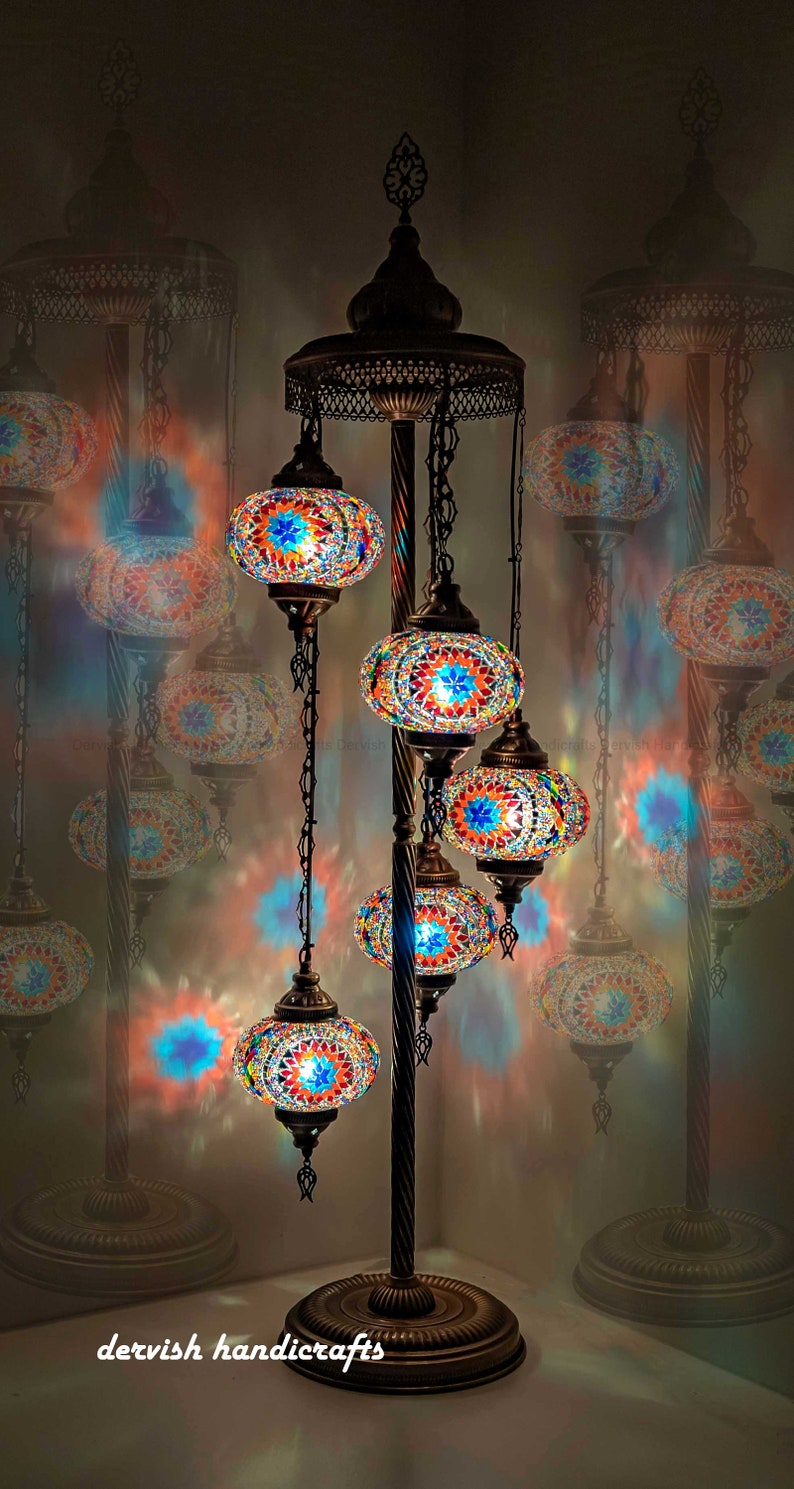 Floor lamp Bedside Lamp Moon Lamp Turkish Lamp Night Lights | Etsy