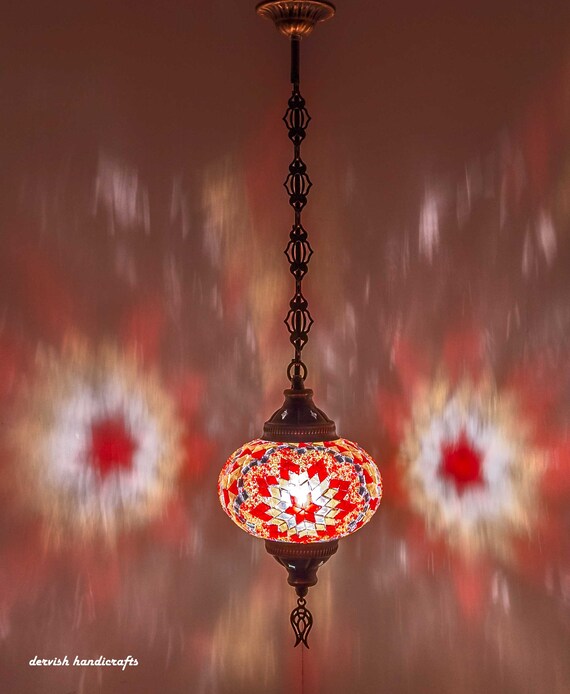 Free Shipping Turkish Pendant Lamp Hanging Lamp Chandelier Etsy